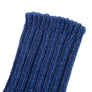 Anonymousism Indigo Light Ribbed Socks