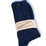 Anonymousism Indigo Light Ribbed Socks