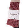 Pata Paca Melange Socks Red