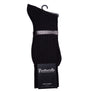 Pantherella Black Ribbed Sock