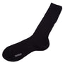 Pantherella Black Ribbed Sock
