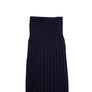 Pantherella Navy Ribbed Sock