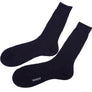 Pantherella Navy Ribbed Sock
