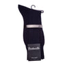 Pantherella Navy Ribbed Sock